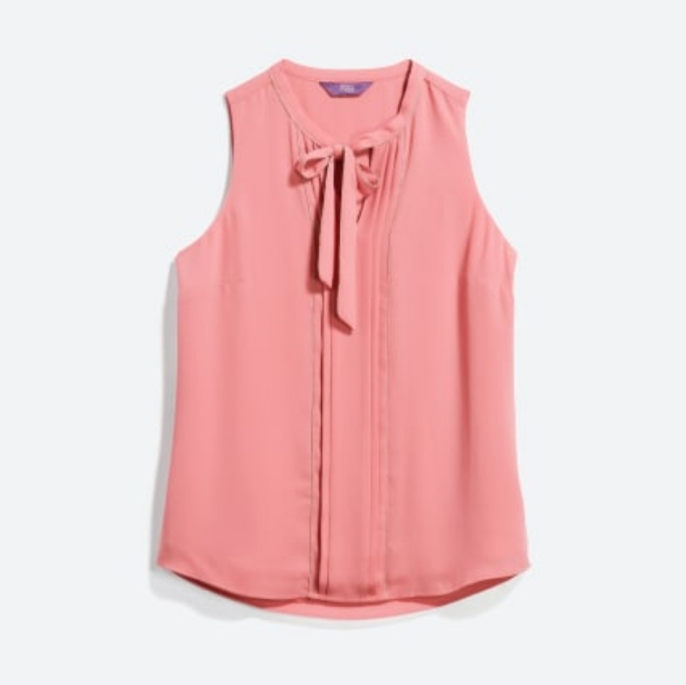 Truly Poppy Tank Top Blouse (Pink)